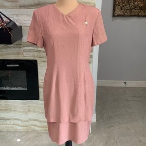 Talbots‎ Double Layer Red Dress. Size 6